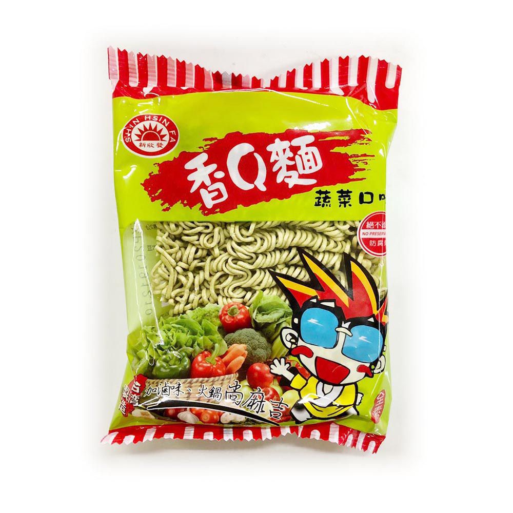 (東佑)香Q麵蔬菜80g(全素)