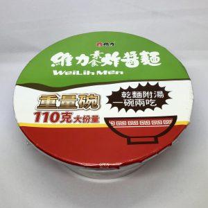 (維力)素食炸醬麵重量碗110g(全素)