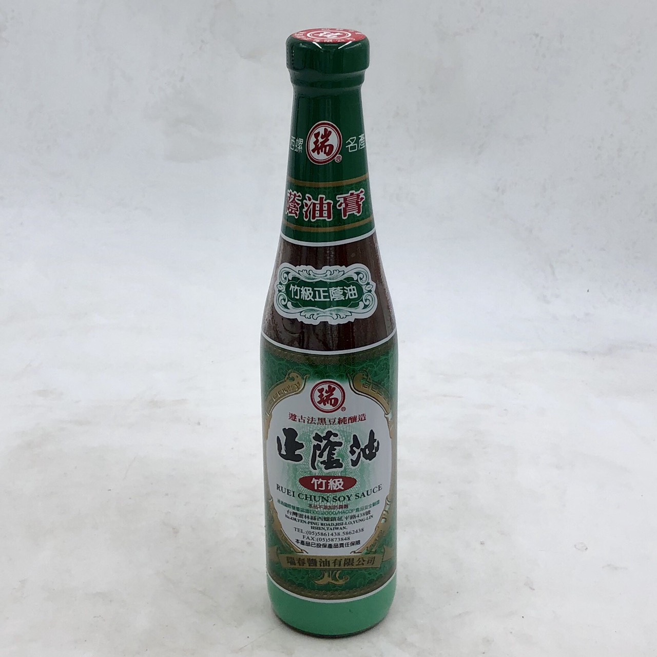 (瑞春醬油)竹級正蔭油420ml(全素)