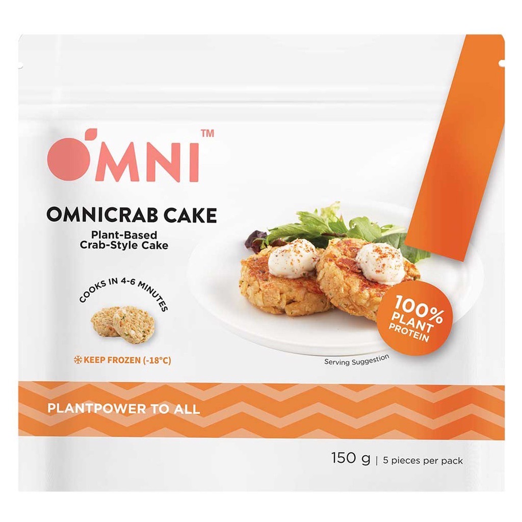 (Omni)新蟹餅(植物性蛋白製純素蟹餅)150g(全素)